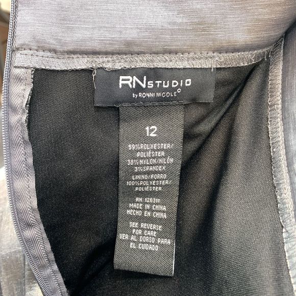 RN Studio by Ronni Nicole Womens Midi Flared Skirt - Picture 7 of 8